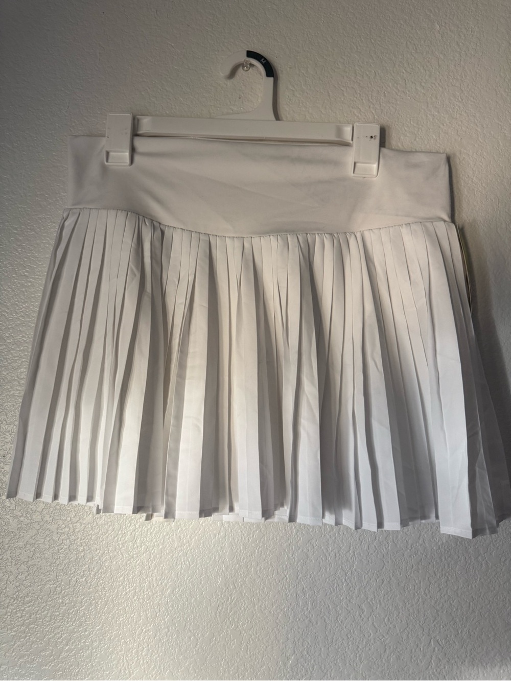 a new day White Pleated Mini Skirt